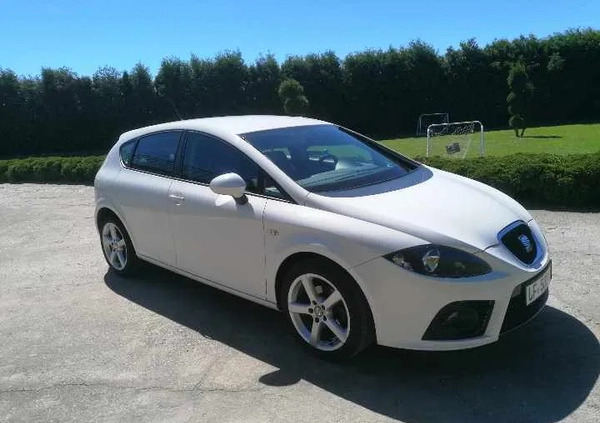 Seat Leon cena 24000 przebieg: 123297, rok produkcji 2010 z Nekla małe 92